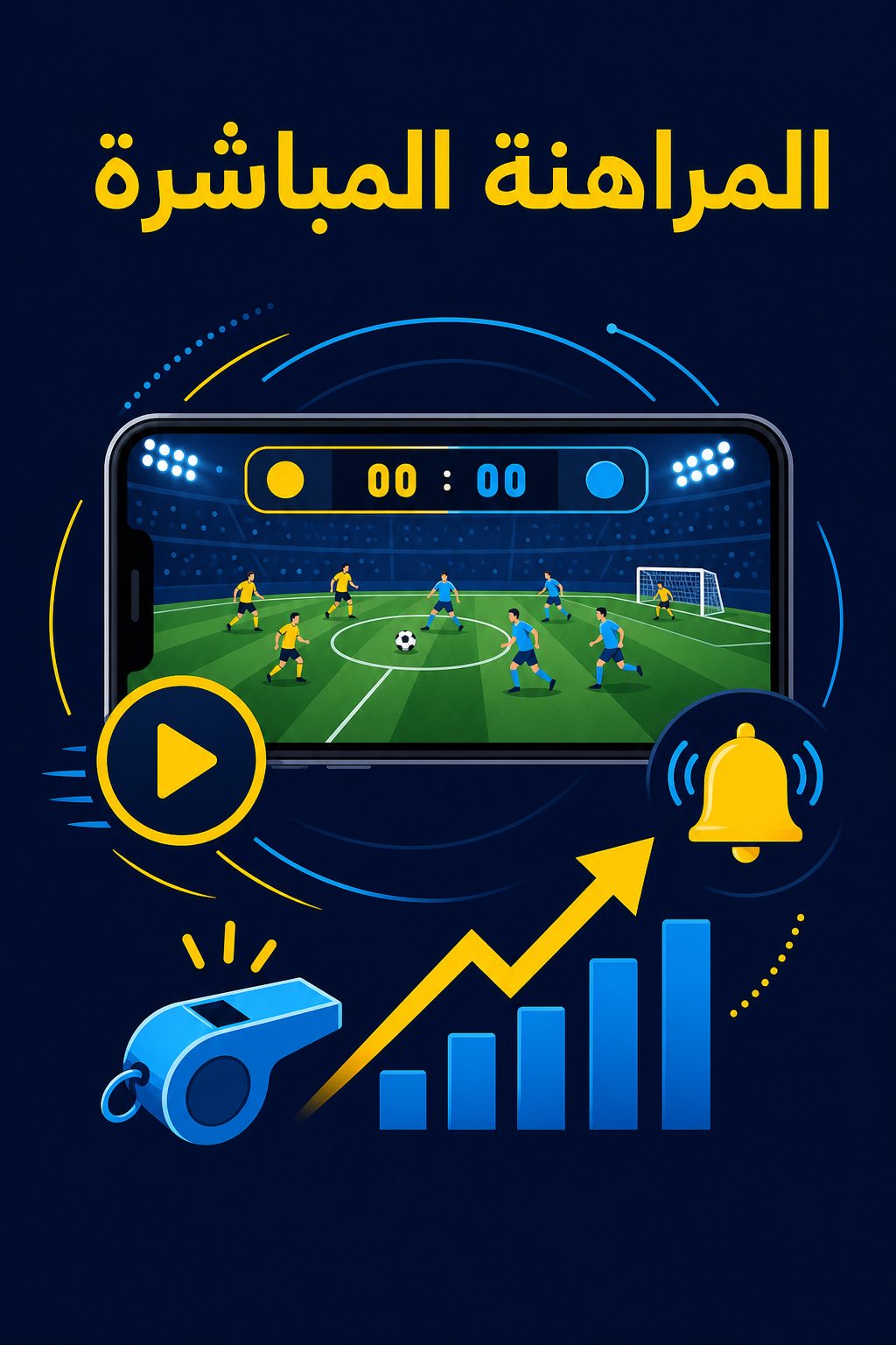 إنفوجرافيك المراهنة المباشرة والبث في تطبيق 1xBet